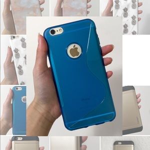 translucent blue iphone 6S+ / 6+ case